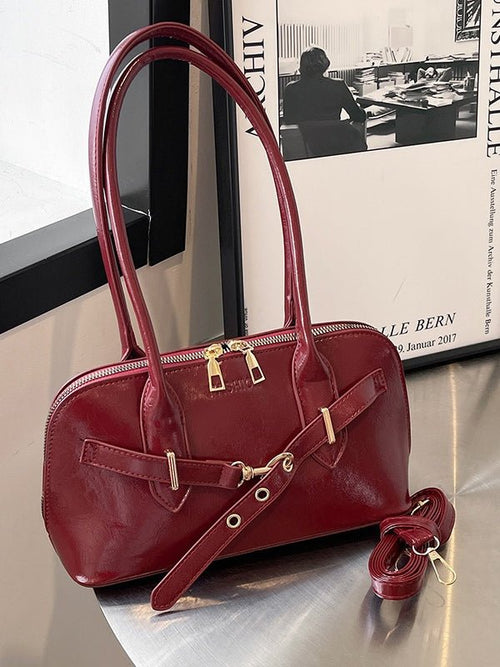 Sac bandoulière rétro en forme de coquillage