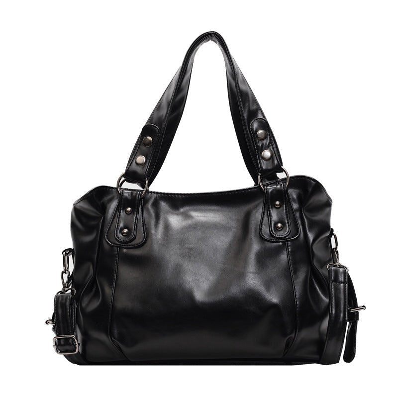 Sac cabas rétro décontracté au design exclusif