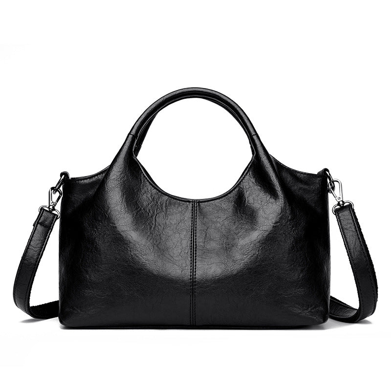 Sac rétro de luxe discret à grande capacité