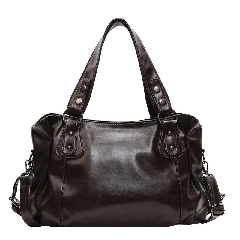 Sac cabas rétro décontracté au design exclusif