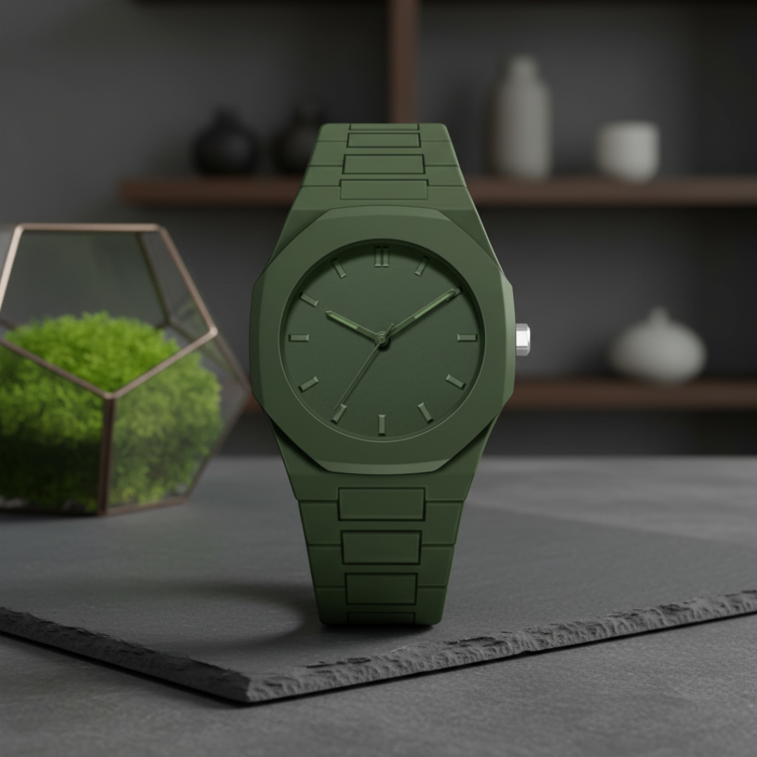 Montre KRONOS – Édition en polycarbonate noir
