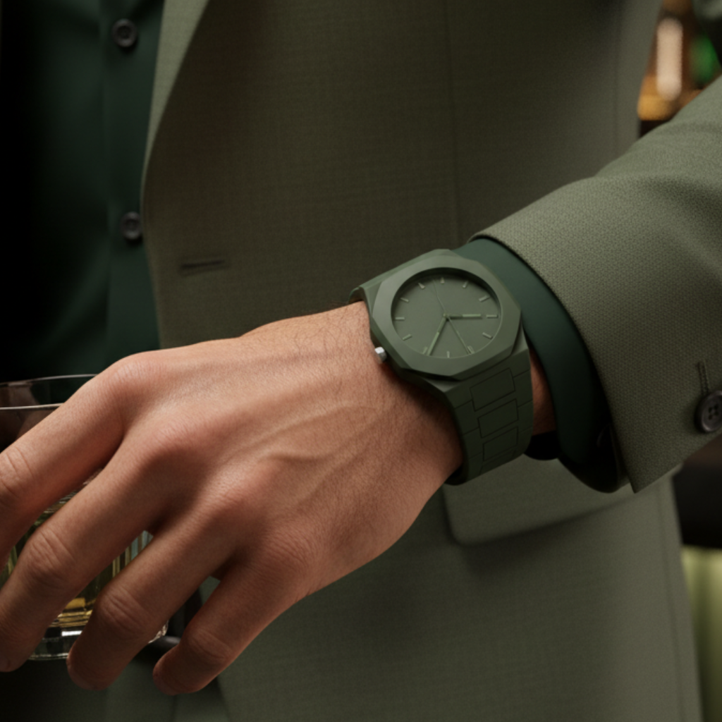 Montre KRONOS – Édition en polycarbonate noir