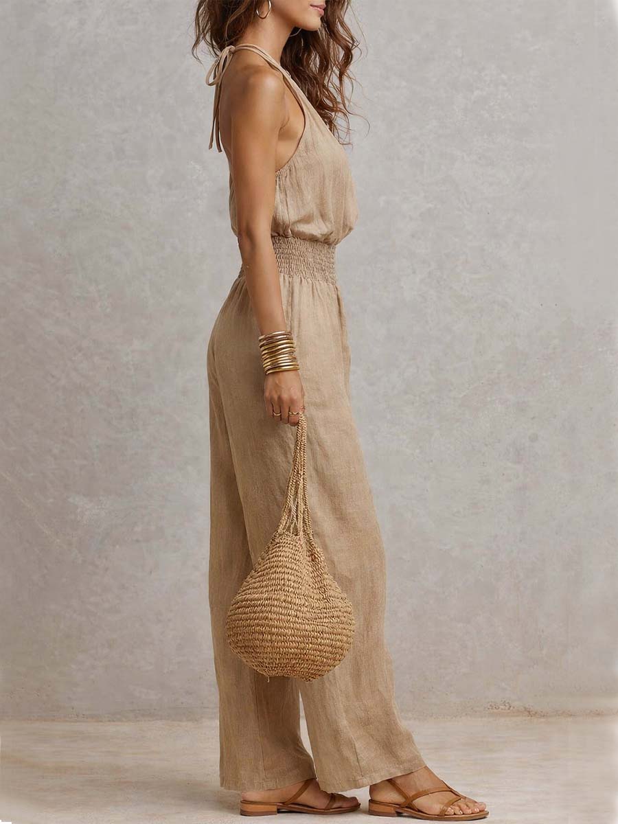 Valeria | Combinaison élégante à col licou