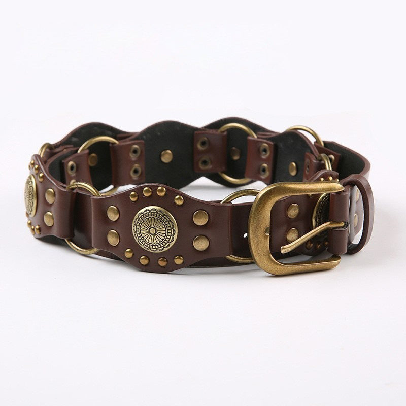 Ceinture rétro décontractée