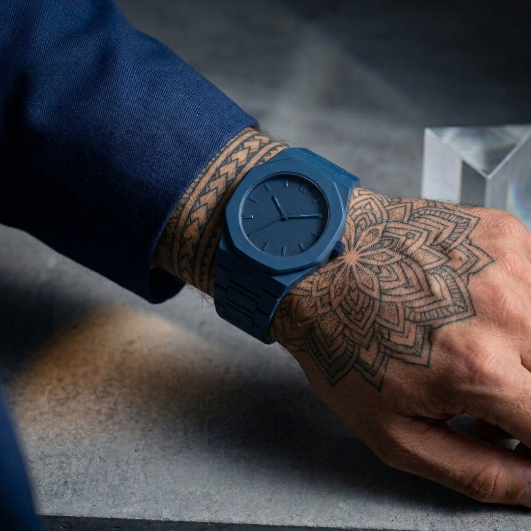 Montre KRONOS – Édition en polycarbonate noir