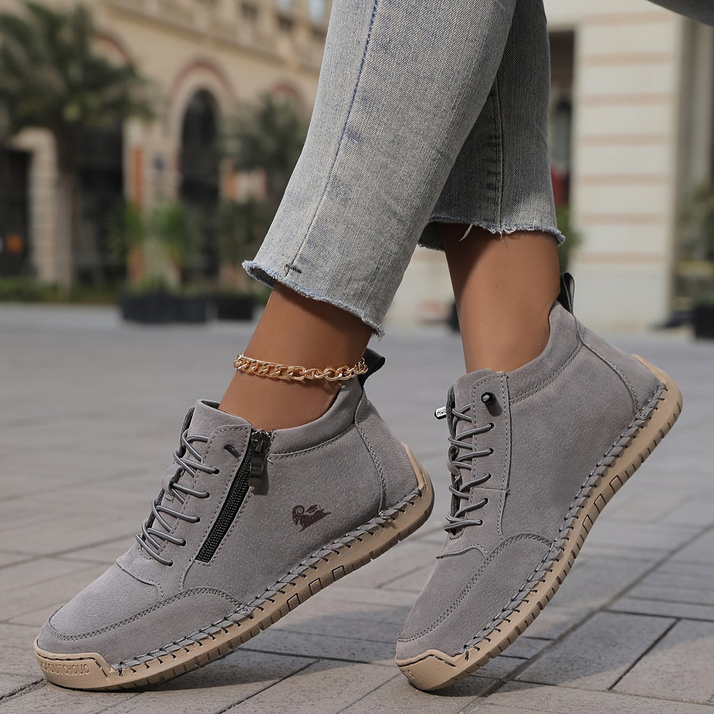 Mila – Baskets orthopédiques confortables avec fermeture éclair