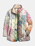 Veste matelassée patchwork bohème