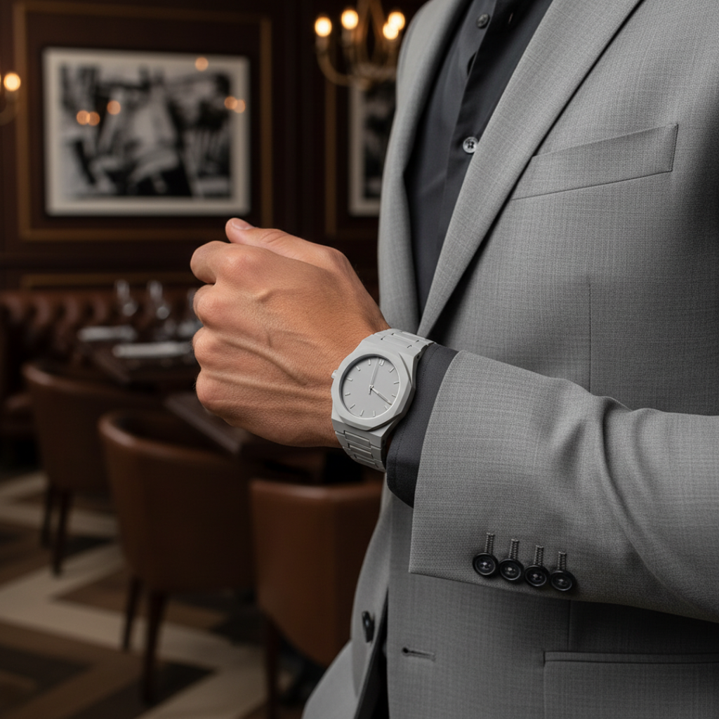 Montre KRONOS – Édition en polycarbonate noir