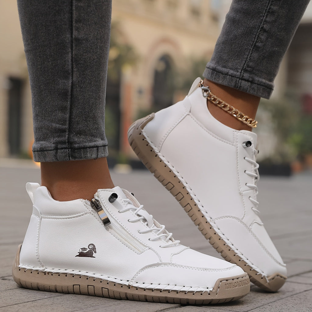 Mila – Baskets orthopédiques confortables avec fermeture éclair