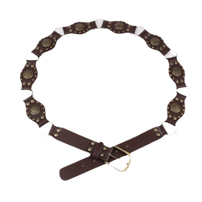 Ceinture rétro décontractée