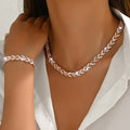 Claudine | Collier fait main en forme de queue de poisson