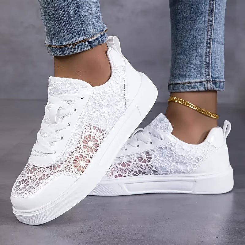 Alessa - Élégantes baskets en dentelle