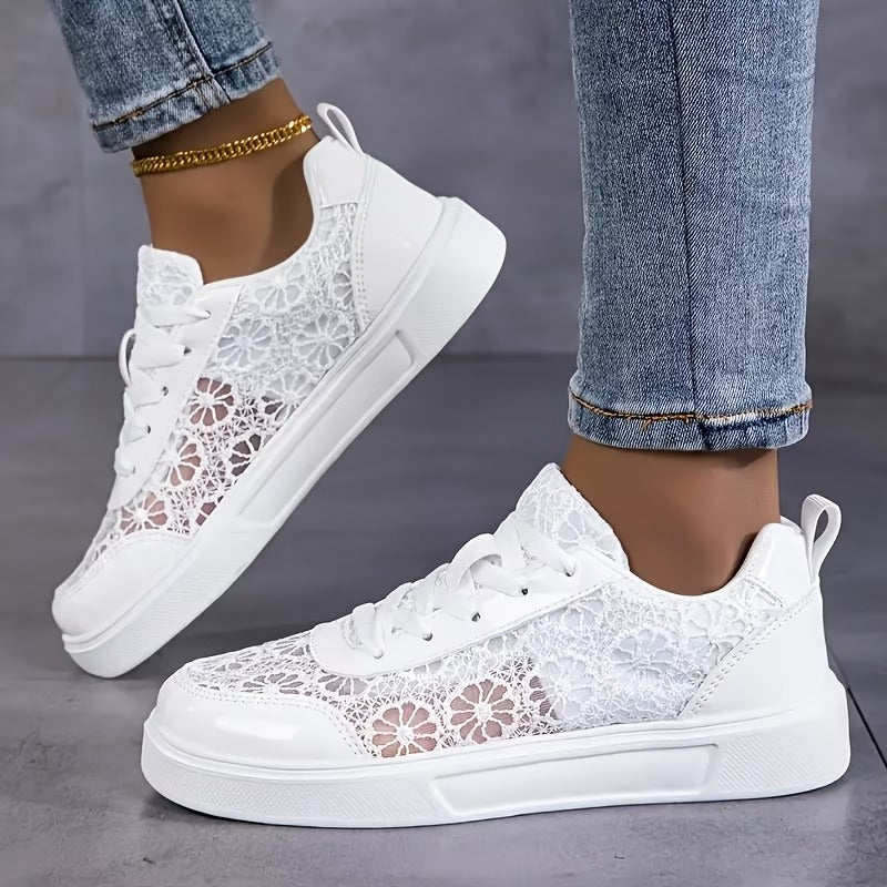 Alessa - Élégantes baskets en dentelle