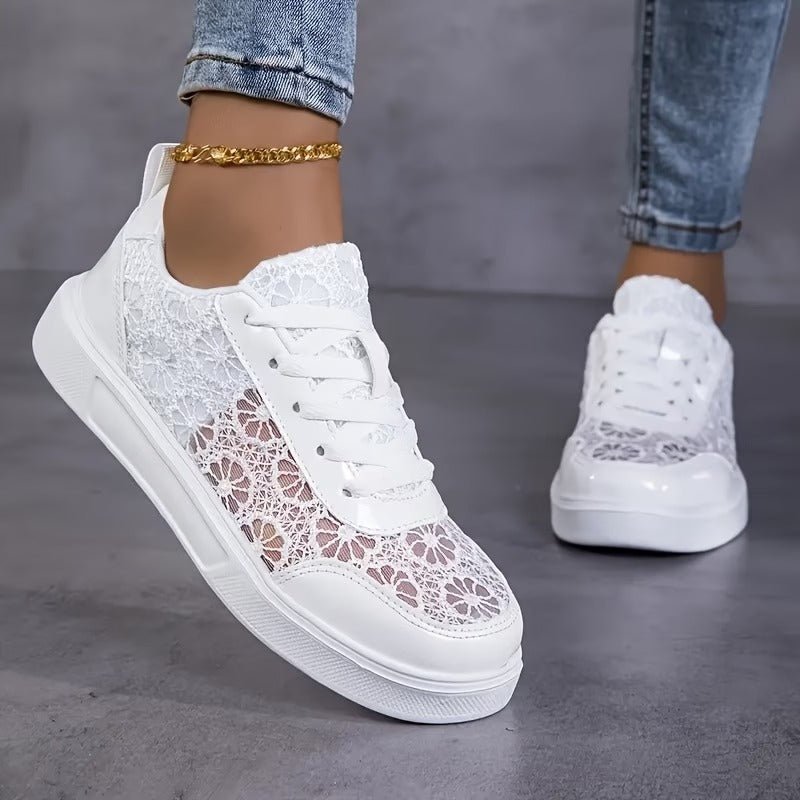 Alessa - Élégantes baskets en dentelle