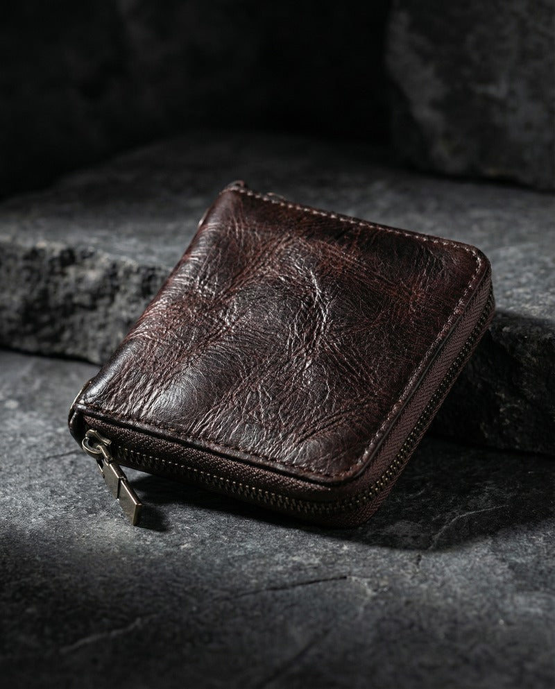 Portefeuille MODENA en cuir artisanal