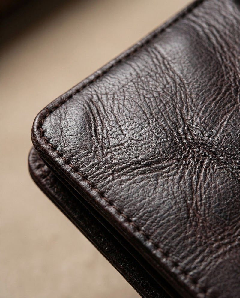 Portefeuille MODENA en cuir artisanal