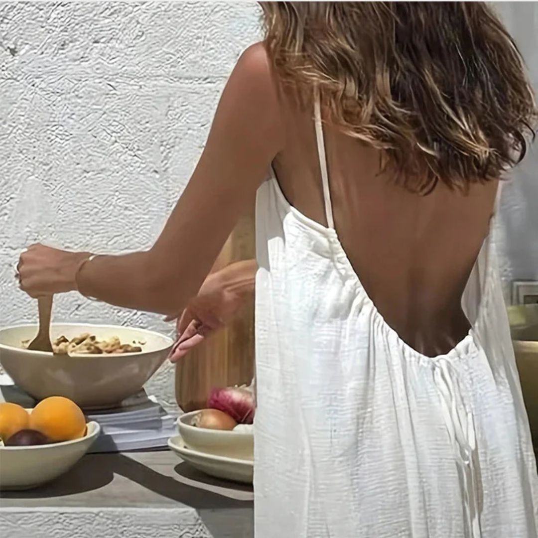Sommerfeld | Élégante robe d'été dos nu