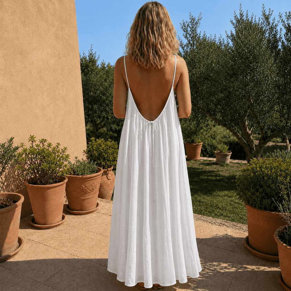 Sommerfeld | Élégante robe d'été dos nu