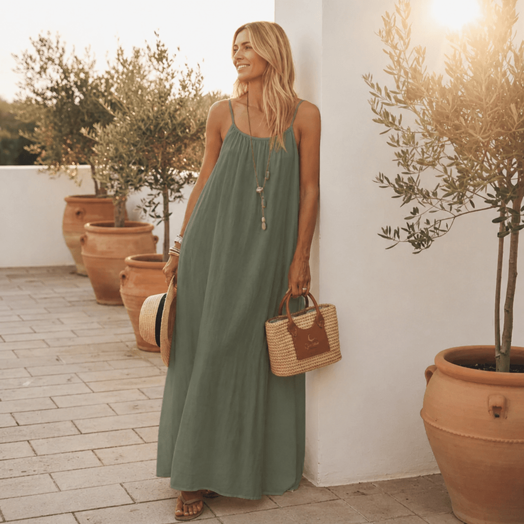Sommerfeld | Élégante robe d'été dos nu