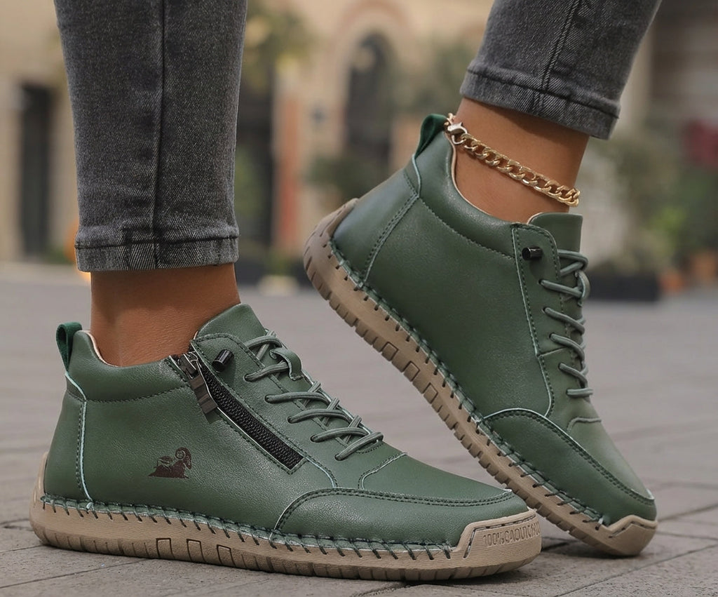 Mila – Baskets orthopédiques confortables avec fermeture éclair