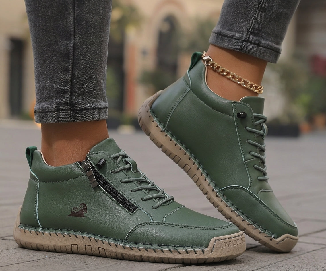 Mila – Baskets orthopédiques confortables avec fermeture éclair