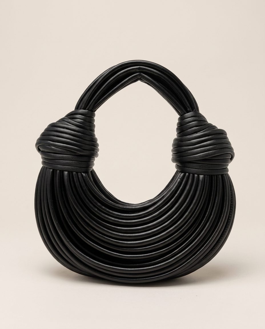 Sac sculptural à anse nouée